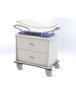 MedViron Guardian Bassinet with Removable Drawer Liners and Durable Tub