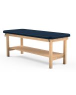 Oakworks 30" (W) Flat Top Powerline Treatment Table with Natural Finish