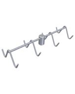 Pedigo P-1080-H Extended IV Hook Top Assembly, Rake Style, 8-Hook for P-1080-6 Infusion Pump Stand