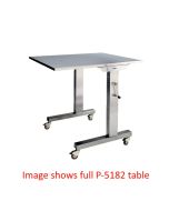 Pedigo Stainless Steel Top for P-5182 Over-Operating Table