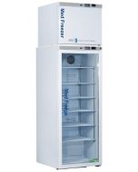 American BioTech Supply 12 Cu. Ft. Pharmacy Refrigerator and Auto Defrost Glass Door Freezer Combination, PH-ABT-HC-RFC12GA