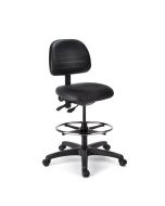 Cramer RPSM2-252-2 Fusion Fit R+ Mid-Height Chair, 2-way Mechanism, Black