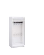 Innerspace Evolve Scope Holder Cabinet with Roll-Top Door without Lock, AireCore