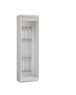Innerspace Evolve TEE Probe Cabinet with Roll-Top Door, AireCore and Brushed Aluminum