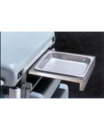 UMF Medical 820 Stainless Steel Square Drain Pan, Factory Installed