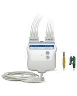 Welch Allyn 41000-032-52 Acquisition Module (AM12) with AHA Clip Leads - for use with Burdick or Mortara ECGs or Surveyor Patient Monitors