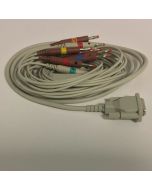 Welch Allyn 721328 CP50 and/or CP150 10-Lead, AHA, Banana (1.5M / 59") ECG Cable